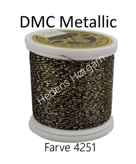 DMC Metallic 278 farve 4251 Få tilbage